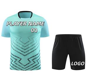 Conjunto de Camiseta de Fútbol Transpirable con Estampado Personalizado de la Copa Mundial de Fútbol 2026 de Calidad Tailandesa CW - Product Image 1