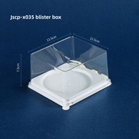 Boîte à gâteau X035 noire de 4 pouces pour tiramisu, mousse, fromage et crème, usage agricole et pâtissier, emballage personnalisé