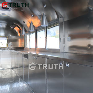 Truth Totalmente equipado Consession Trailer Food Trailer <span class=keywords><strong>Pass</strong></span> Inspection Europa Panadería personalizada Freidora Remolques de alimentos - Product Image 2