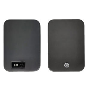 고보안 지문 잠금 휴대용 3자리 조합 금고 가정용 - Product Image 3