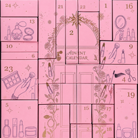 Boîte de calendrier de l'Avent vide, boîte cadeau de Noël avec 24 portes, fermeture magnétique, emballage cosmétique, logo personnalisé