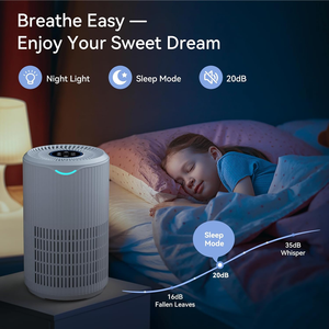 Hộ gia đình Máy lọc không khí HEPA lọc cho nhà Đúng HEPA loại bỏ bụi trong không khí Khác Sản phẩm vật nuôi không khí sạch hơn - Product Image 5