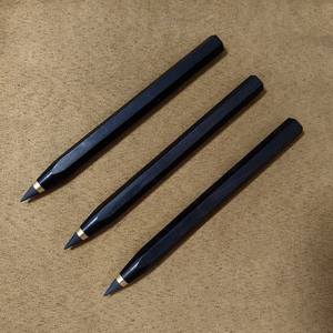 <span class=keywords><strong>Crayon</strong></span> éternel personnalisé OEM et ODM en bois noir ébène non affûtant hexagone éternel <span class=keywords><strong>Crayon</strong></span> infini éternel avec logo - Product Image 1