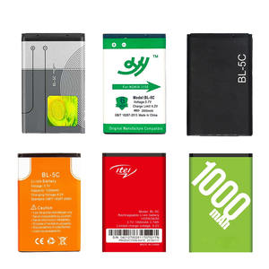 노키아 Bl-5c용 정품 배터리 Bl 5c 3.7v 1020mah 모바일 배터리 5c - Product Image 4