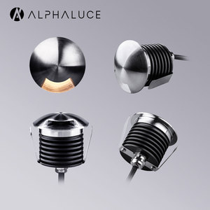ALPHALUCE Projecteur <span class=keywords><strong>extérieur</strong></span> encastré en acier inoxydable IP67, éclairage <span class=keywords><strong>mural</strong></span> pour allées, aménagements extérieurs et marches - Product Image 6