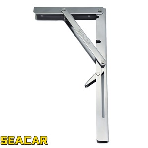 Seacar Stainless Steel 90 Degree Foldable <b>Bracket</b> Wall Mount Support Marine Hardware - Product Image 4