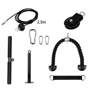 <span class=keywords><strong>Triceps</strong></span> presse bar gym accessoires d'entraînement intégrés <span class=keywords><strong>triceps</strong></span> bar exercice lat barres de traction poignées kit de <span class=keywords><strong>poulie</strong></span> <span class=keywords><strong>triceps</strong></span> - Product Image 5