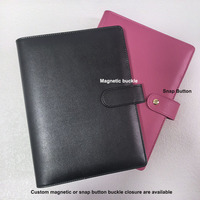 Vente en gros de haute qualité Macaron Pu matériel planificateur mensuel A5 classeur 6 anneaux fournitures de journalisation