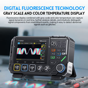 FNIRSI 2D15P 2CH 100MHz 500MSa/s ออสซิลโลสโคปฟอสเฟอร์ 3-in-1 มัลติมิเตอร์ TRMS 4.5 หลัก เครื่องกำเนิดสัญญาณรูปคลื่น DDS 2D15P FNIRS - Product Image 3