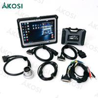 Escáner VCI MB STAR M6+ PRO DOIP para coches y camiones Mercedes Benz, herramienta de diagnóstico y programación con tableta CF33 lista para usar