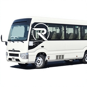 Toyota Coaster Bus 23 Posti, Fari Alogeni, Aria Condizionata Manuale, Pneumatici R16, Guida a Sinistra, Tetto in Lega di Alluminio, Scuro - Product Image 1