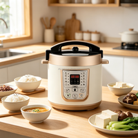 Autocuiseur Électrique Grande Capacité avec Cuve Intérieure Spacieuse pour Cuisson Rapide, Idéal pour la Maison, les Fêtes, les Petites Entreprises de Restauration et les Ventes en Gros