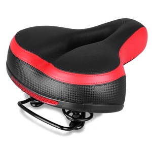 <span class=keywords><strong>Selle</strong></span> VTT pour hommes et femmes Siège <span class=keywords><strong>de</strong></span> vélo <span class=keywords><strong>confortable</strong></span> en cuir PU avec absorption des chocs pour le cyclisme sur route - Product Image 4