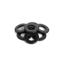 Hochwertige weiße schwarze nylon-dichtung auf lager flachwaschbecken kunststoff-waschbecken nylon ABS POM runder flacher kunststoff-ring