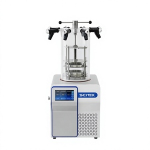 SCITEK Benchtop Freeze Dryer -60 Condensador Temp Laboratorio Equipo de liofilización al vacío - Product Image 1