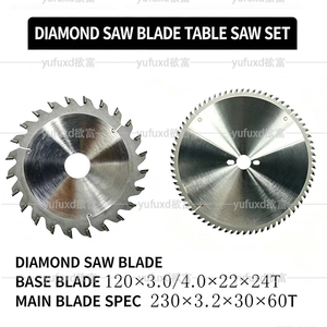 Lame de scie diamantée YUFU Kunlun de qualité industrielle, soudée au laser et pressée à chaud, pour la découpe du bois sur scies à table et scies à panneaux - Product Image 5