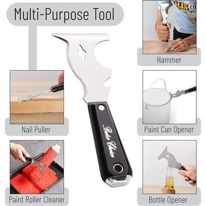 Bates Choice 10 en 1 : grattoir à peinture multi-outils pour le bois, la peinture et le démontage de garnitures - Product Image 6