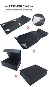 Cajas Rígidas Plegables Magnéticas con Grabado Personalizado, Cajas <span class=keywords><strong>de</strong></span> Regalo <span class=keywords><strong>de</strong></span> Satén con Materiales Reciclados Ecológicos <span class=keywords><strong>para</strong></span> Empaque <span class=keywords><strong>de</strong></span> <span class=keywords><strong>Cabello</strong></span> - Product Image 6