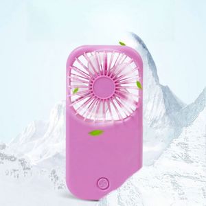 Mini ventilateur USB moderne en plastique personnalisé avec motif géométrique, portable, idéal pour le bureau et les voyages - Product Image 4