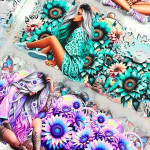 Venta al por mayor 16Oz UV <span class=keywords><strong>para</strong></span> transferencias DTF calcomanías pegatinas impermeables vasos de vidrio impresora taza envuelve dibujos animados vaso embalaje barato - Product Image 2