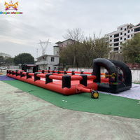 Jeu de football gonflable de haute qualité pour enfants, jeu de football humain gonflable, terrain de football de table en PVC