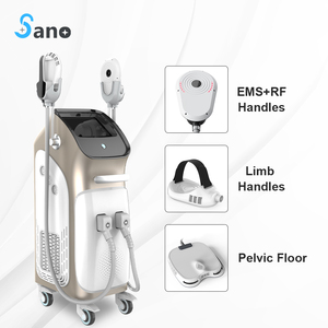 Popular Medicina Estética vertical EMS RF máquina para esculpir el cuerpo 4 manijas - Product Image 2