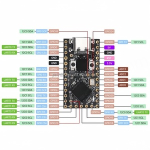 Placa de Desarrollo Raspberry Pi Mini ProMicro RP2040 4M/16M Compatible con Helios OxB2 MicroPython - Product Image 2