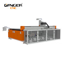 GANGER 3200*2000mm Machine à couper la pierre 5 axes + 1 broche Italie Logiciel pour granit et marbre avec ventouse