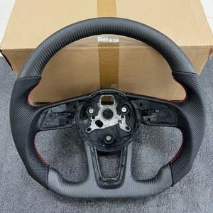 Volante Deportivo de Cuero y Fibra de Carbono para <span class=keywords><strong>Audi</strong></span> B9/B8.5/B8 A3/A4/A5/RS3/<span class=keywords><strong>S4</strong></span>/RS5/Q5/Q7/Q8 TT/R8/S6/RS6/RS7/S7 B8.5, Gran Venta - Product Image 5