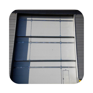 <span class=keywords><strong>Porte</strong></span> coulissante à section élévatrice électrique personnalisée, <span class=keywords><strong>porte</strong></span> <span class=keywords><strong>de</strong></span> <span class=keywords><strong>garage</strong></span> coupe-vent au design moderne en acier inoxydable - Product Image 1