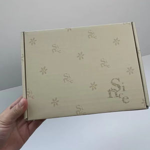 Boîtes en papier colorées personnalisées avec bande <span class=keywords><strong>d</strong></span>étachable et fermeture éclair, boîtes <span class=keywords><strong>d</strong></span>'expédition pour vêtements, boîtes <span class=keywords><strong>d</strong></span>'emballage personnalisées avec logo pour vêtements - Product Image 5