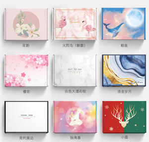 Boîte d'emballage d'expédition biodégradable Boîtes cadeaux en papier ondulé avec impression de logo personnalisé - Product Image 2