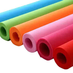 Roll PLA Biodegradable Colorful Polyester Polypropylene Spunbond PP Nonwoven Fabric