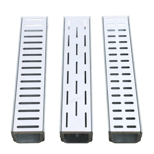 Best Price Of High Quality Stainless Steel Gutter Linear Cover Plate For Linear Sink