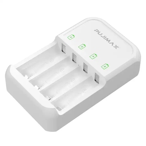 PUJIMAX Universal tipo C entrada cargador de batería inteligente 1,2 V AA <span class=keywords><strong>AAA</strong></span> cargadores de batería recargables para 1,2 V Ni-MH Ni-Cd baterías - Product Image 3