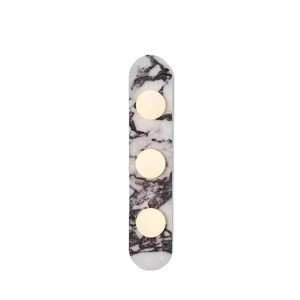 Wall Lamp Marble Design Led Light Source E27 Bulb Base For Entryway Bedroom Living Room Background Lighting - Product Image 5