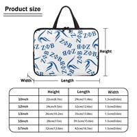 Sac pour ordinateur portable sur mesure Zeta Phi Beta, thème sororité, portable, multi-tailles, fournitures de bureau professionnelles