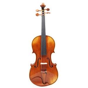 Violín para Estudiantes CHENTUO CT4.0 4/4, Tapa de Abeto Sólido, Laterales de Arce, Diapasón de Ébano, Estuche, Arco, Tallado a Mano con Acabado de Cien Días - Product Image 1