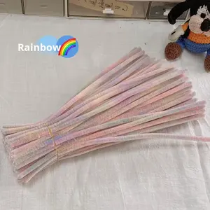 Limpiapipas Especiales Degradados Súper Densos de 6mm para Proyectos de Manualidades Infantiles Suministros Creativos - Product Image 4