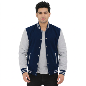 Vestes varsity pour hommes tendance et stylées pour l'automne et l'hiver, vestes varsity pour hommes avec motifs personnalisés - Product Image 1