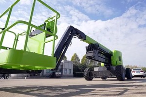 Plataforma Elevadora Móvil Zoomlion de 12m ZA12RJE-V/ZA10RJE, Elevador Articulado Eléctrico Pequeño con Rotación de Pluma en Venta - Product Image 5