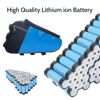 Batterie Triangulaire Haute Puissance 2000W-5000W – Personnalisée 48V-72V 20Ah-45Ah Compatible avec Vélos Électriques