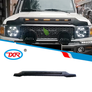 TXR Protection de capot avant avec Streamer Light Accessoires extérieurs automatiques étanches pour <span class=keywords><strong>Toyota</strong></span> <span class=keywords><strong>Land</strong></span> <span class=keywords><strong>Cruiser</strong></span> LC76 78 79 - Product Image 4