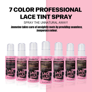 <span class=keywords><strong>Spray</strong></span> Teintant Instantané pour Dentelle de Perruque, Effet Fondant, Marque Privée, 7 Couleurs, pour Ligne de Cheveux et Teint du Cuir Chevelu - Product Image 2