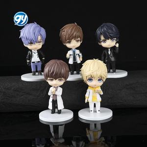 5 uds Mr Love figura Anime dibujos animados <span class=keywords><strong>Xu</strong></span> Mo Bai Qi Li Ze Yan Zhou Qiu Luo muñeca estatua de juguete - Product Image 1