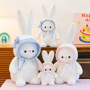 Lindos y adorables peluches de conejitos para que los niños se sientan cómodos y sepan que tienen compañía. ¿Quién te llama? Muñeca de tela, regalo de cumpleaños. - Product Image 6