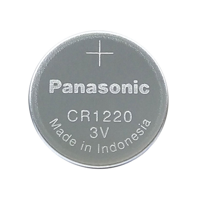 Panasonic CR1220/BN 3V Button Cell Battery for Router VCR Hard Drive Motherboard Remote Control