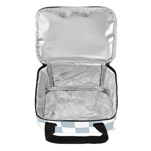 Custom Print Modern Checked Portable Large Insulated <b>Tote</b> <b>Bag</b> Thermal <b>Lunch</b> Cooler <b>Bag</b> for Food Picnic Outdoor Activity - Product Image 4