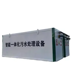Unit sistem pemisah perawatan saluran air kontainer modular medis