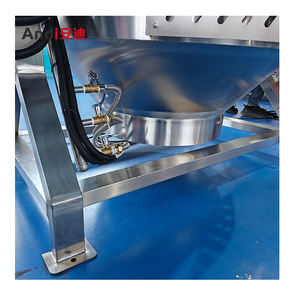 Friteuse planétaire à chauffage au gaz, machine de <span class=keywords><strong>cuisson</strong></span> en gros pour cantine, agitation automatique - Product Image 5